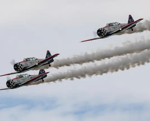 Titan Aerobatic Team 2025 by Dave Swartz